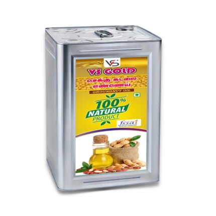 Filtered Groundnut Oil 15 Kg Tin