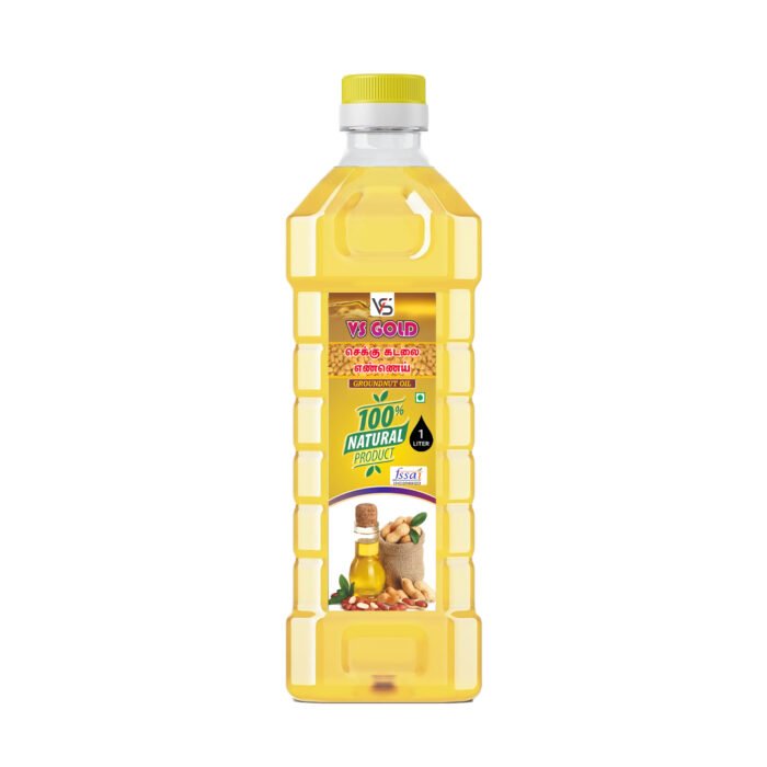 VS Gold 1L Filtered Groundnut Oil 1 Litre