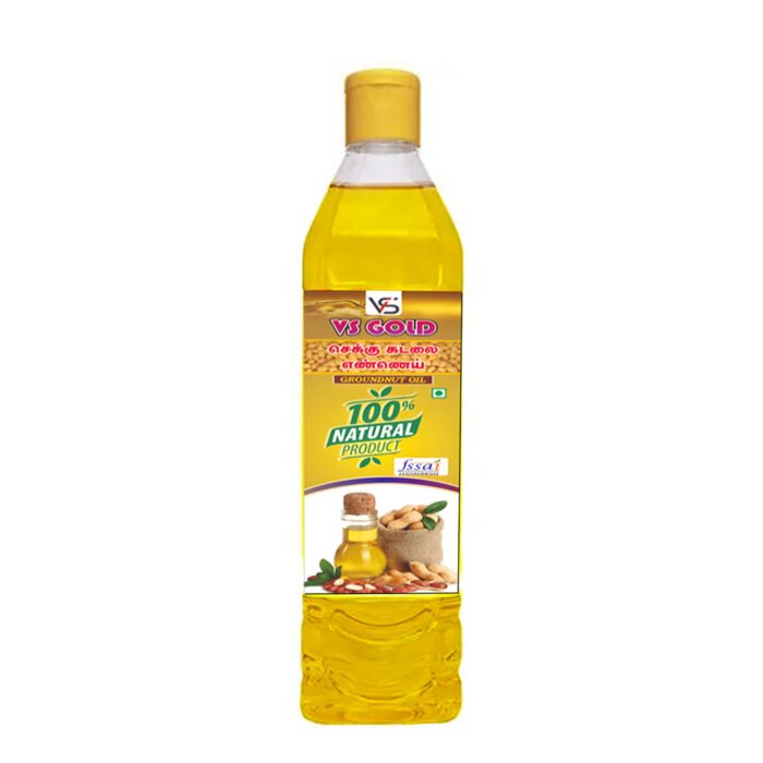 VS Gold 1L Filtered Groundnut Oil 250 & 500 ML